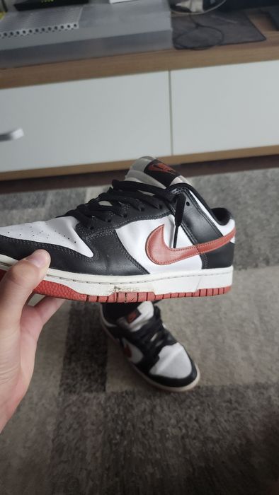 Nike Dunk Low Black Dragon Red