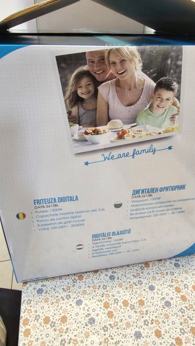 Friteoza aer cald Star-Light, folosita foarte putin, stare excelenta