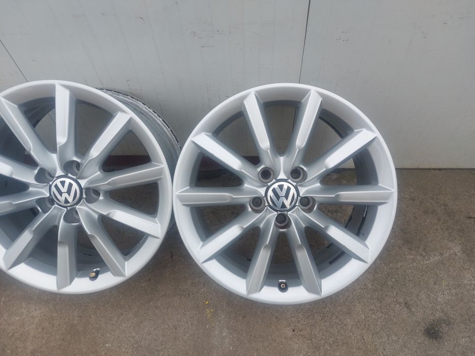 Jante aluminiu originale r17 / Vw Audi Skoda Seat / 5x112