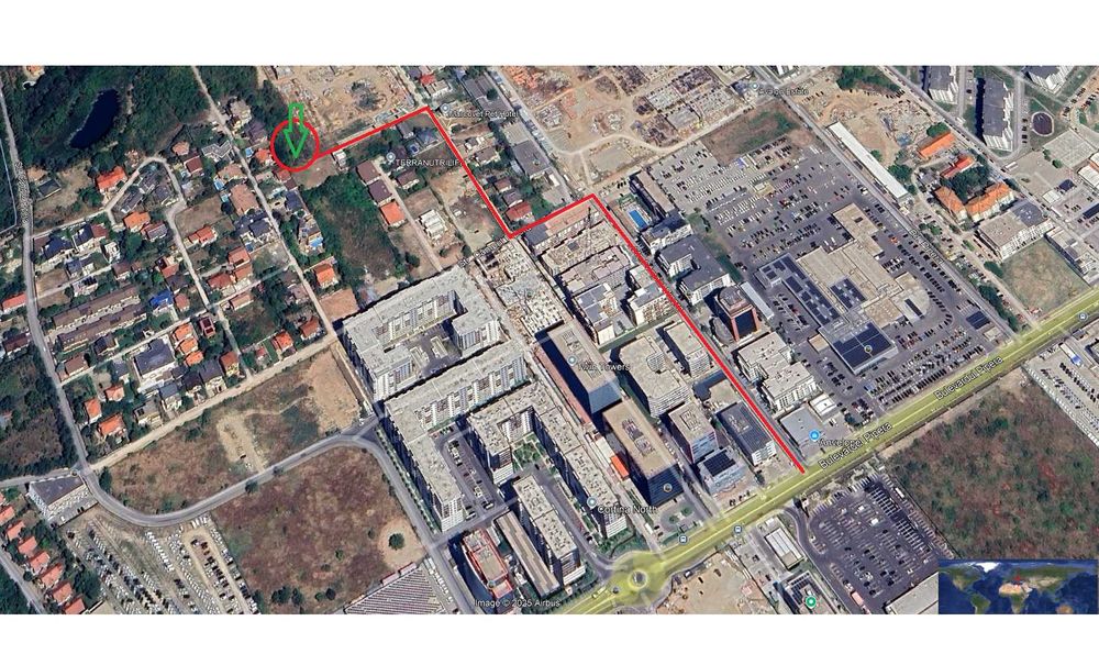 Teren 1000 mp Str Campul  Pipera