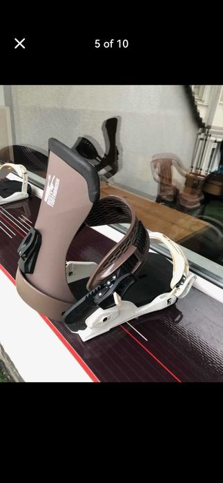 Сноуборд "Good" 170 cm X-Wide + автомати "Drake" Rusty Tootbrush XL