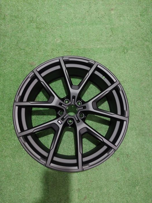 set jante 20 bmw seria 8 g14 g15 g16 m style 728 8j 9j negru mat