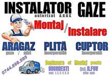 Montaj ARAGAZ, PLITA etc Instalator Gaze Autorizat - Bucuresti / Ilfov