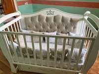 Манеж детский кровать для детей для королевы принцесса детская мебель