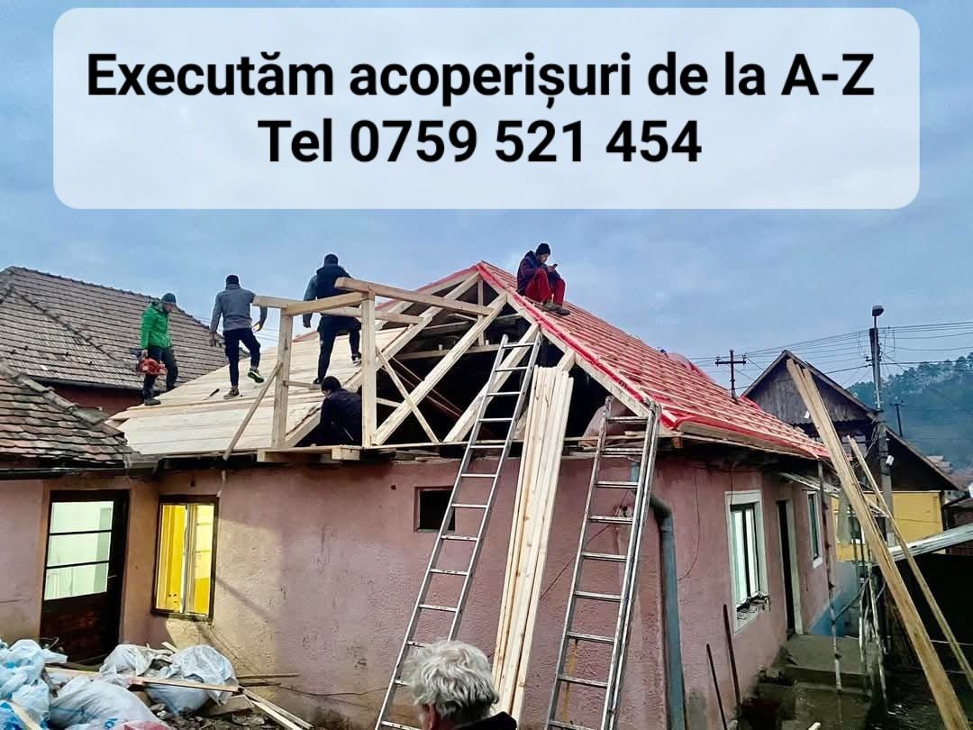 Acoperișuri BILKA Lindab Reparații Dulgheri Hidroizolații
