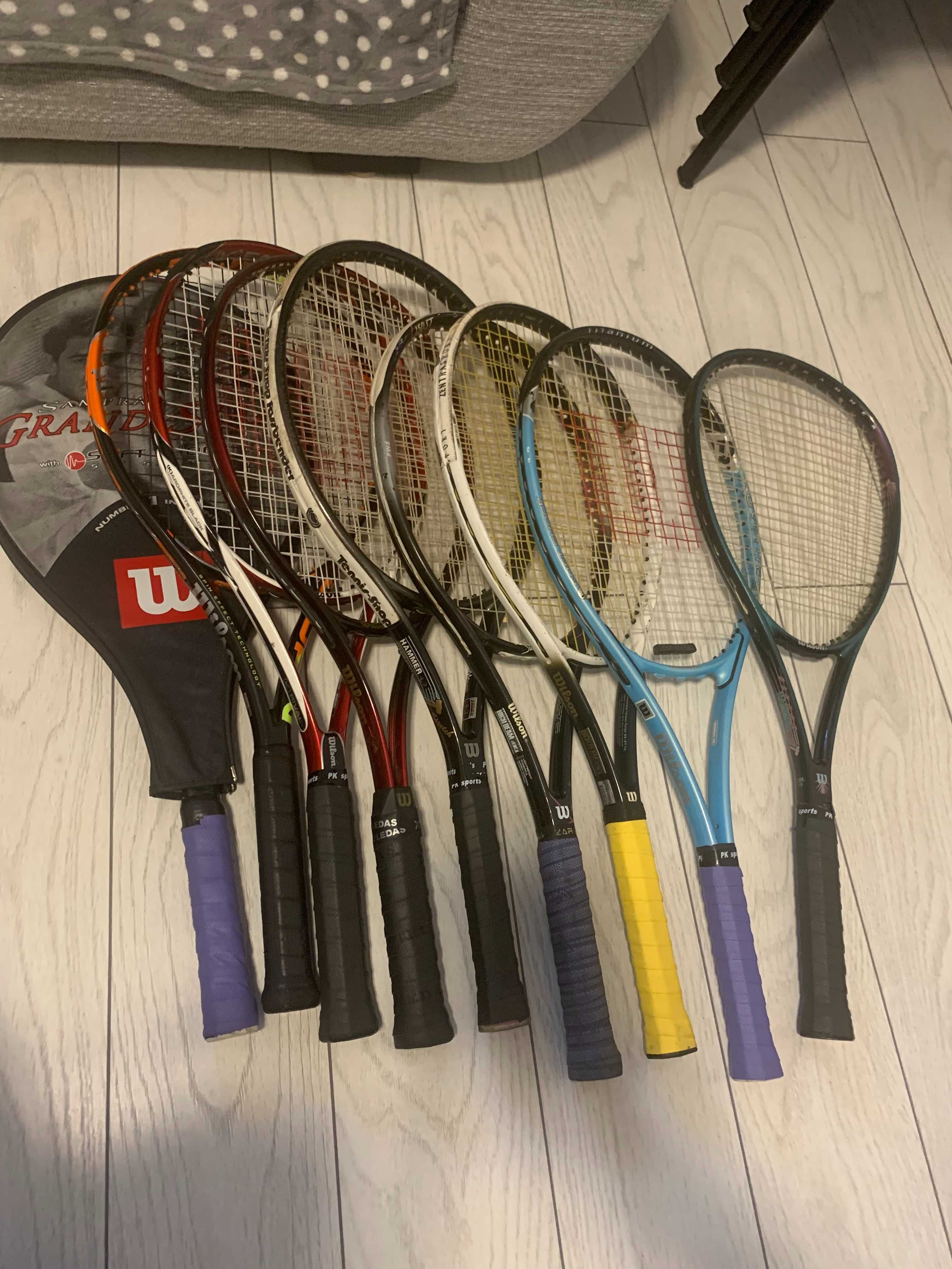 RACHETE tenis de camp Wilson, Prince, Head, Dunlop, Fischer, ProKennex