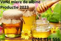 Vand miere de albine productie ECO 2023, 30RON=1kg