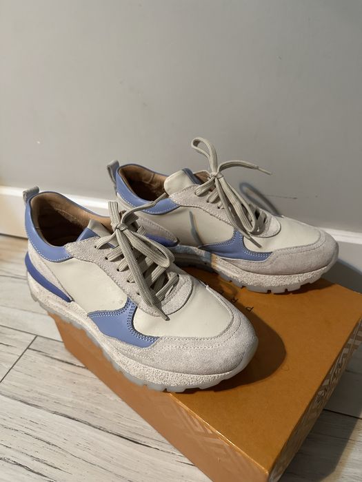 SMAN кроссовки, натуральная кожа.