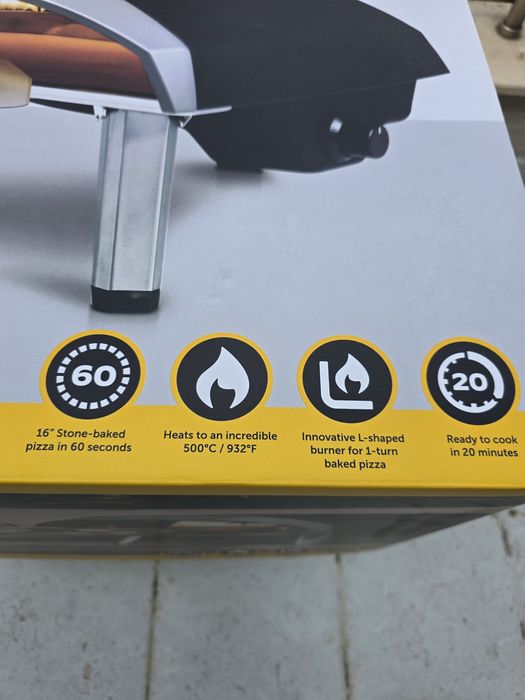 Газова фурна за пица Ooni Koda 16 – Като нова, с оригинална кутия