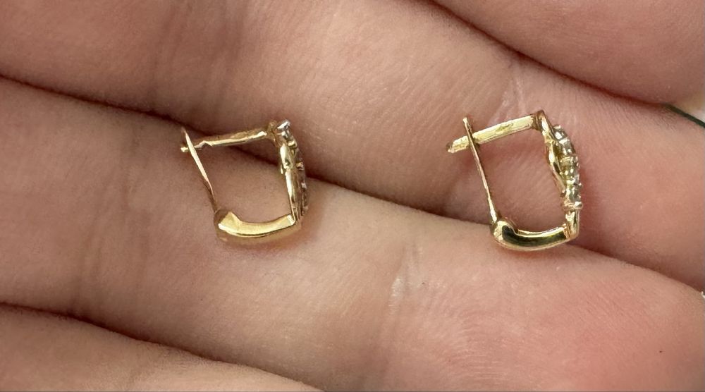 Cercei fetita aur 14 k