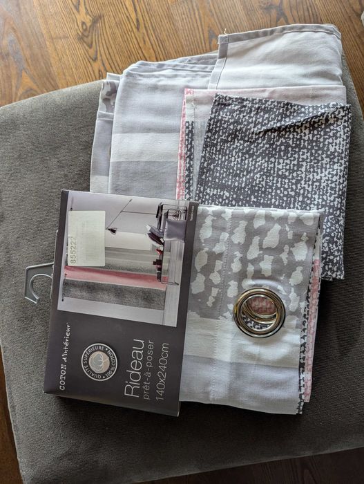 Draperie Coton d'interieur semiopaca bumbac 140x240 cm