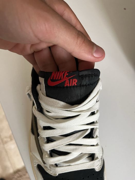 Air Jordan 1 Low Travis Scott Olive Green