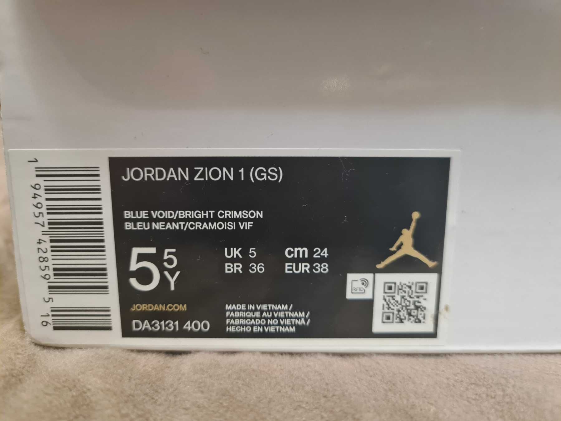 Nike Jordan Zion 1 38 намалени