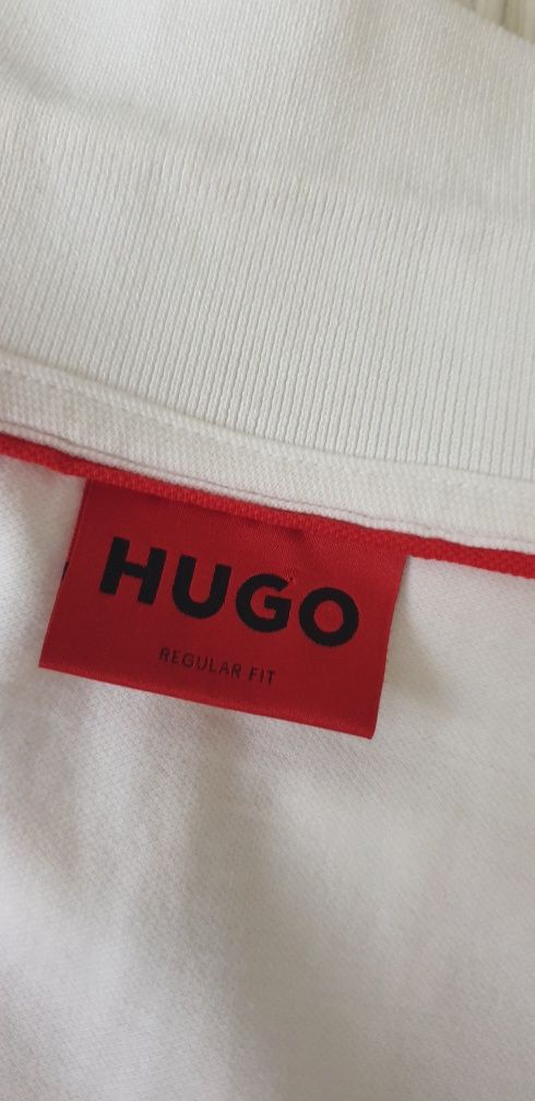 Hugo Boss HUGO Donos 222 Pique Cotton Regular Fit  L ОРИГИНАЛНА Тениск