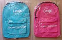 Спортна раница DUNLOP - синя/розова