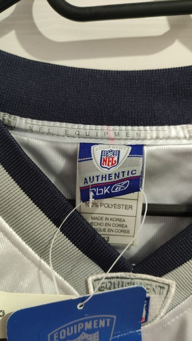Нова NFL Jersey Reebok size 52 Patriots x Brady