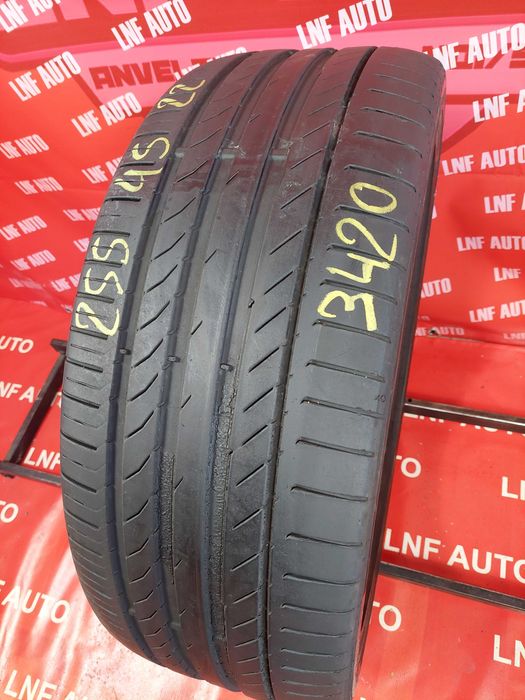 1 Anvelopa de VARA - 255/45/22 - Continental - 6.20 MM - DOT 2020 !