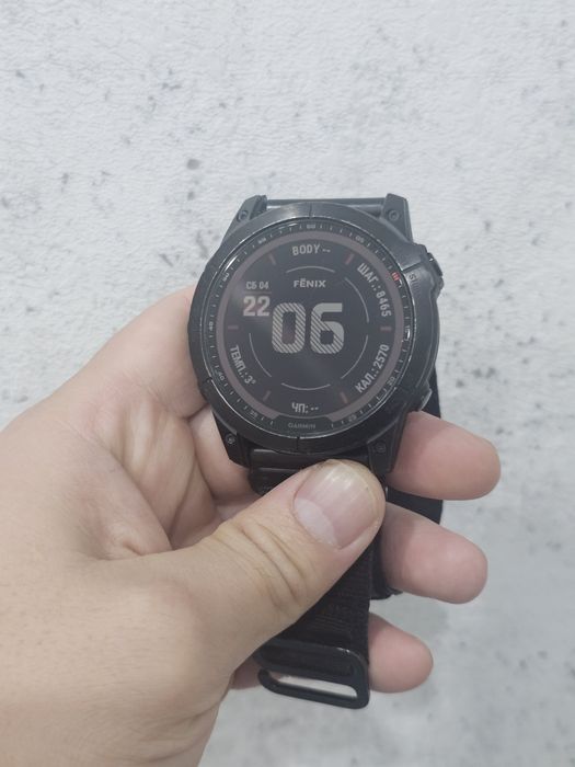 Garmin fenix 7x 51mm  sapphire solar спортивные