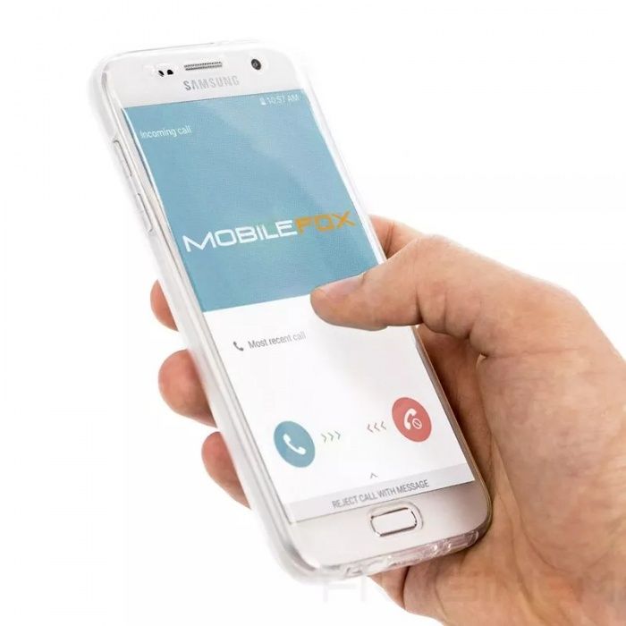 Силиконов 360° кейс за Samsung Galaxy S6 Edge S7 S8 S9 S10 Note 9 10+
