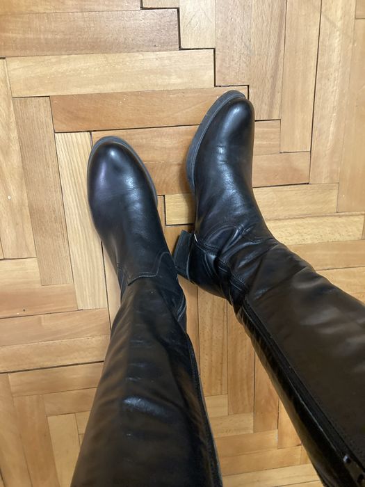 Cizme dama din piele