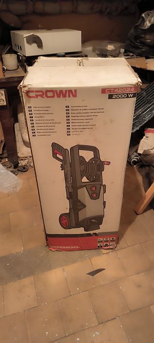 Мойка высокого давления CROWN электрический 150 бар, CT42024