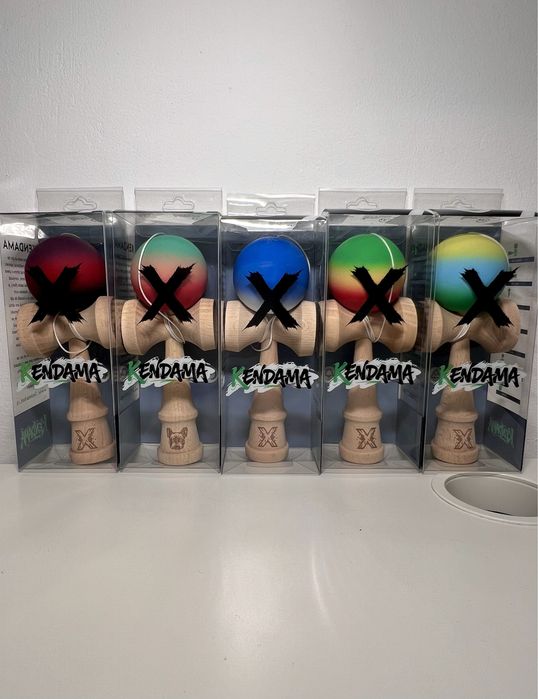Kendama X - Bila Mată / Rubber Grip (NOUA)