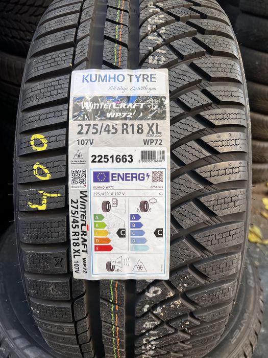 275 45 18 Kumho Winter Craft WP72 / Vulcanizare Non Stop