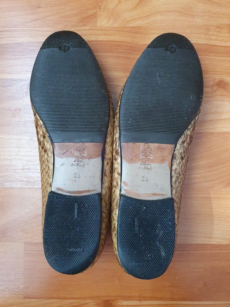 pantofi piele piton