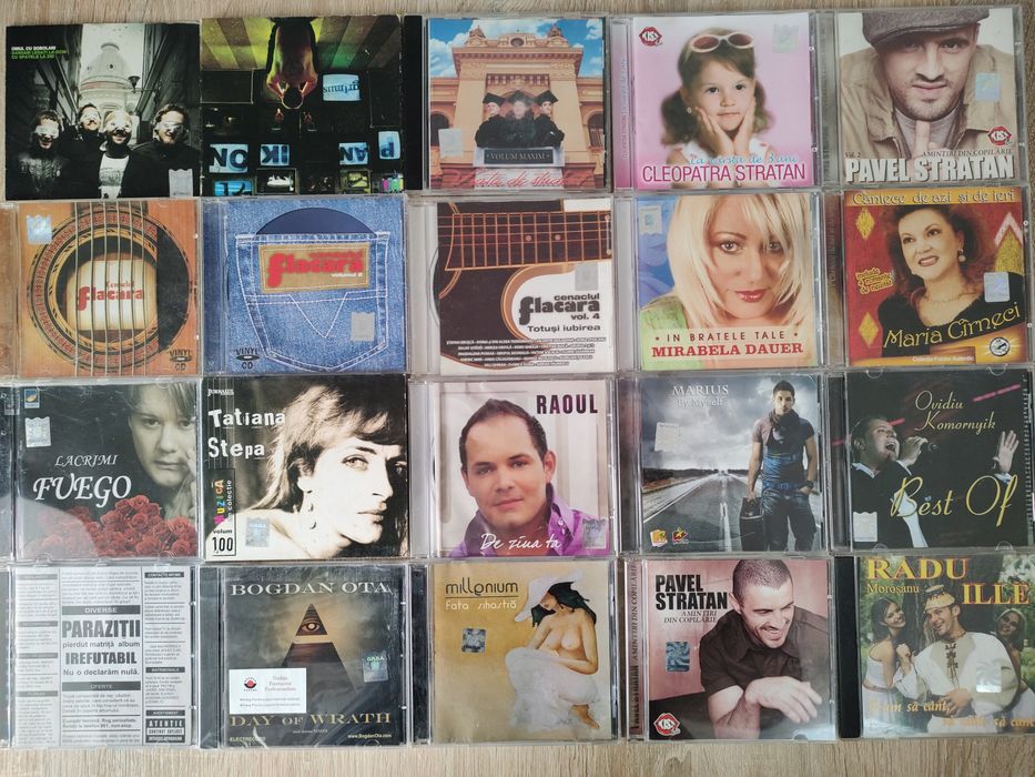 Cd originale Muzica romaneasca diverse LISTA NOUA