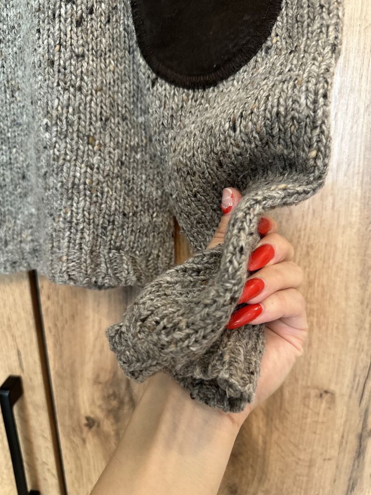 Зимние кофты mango zara massimo