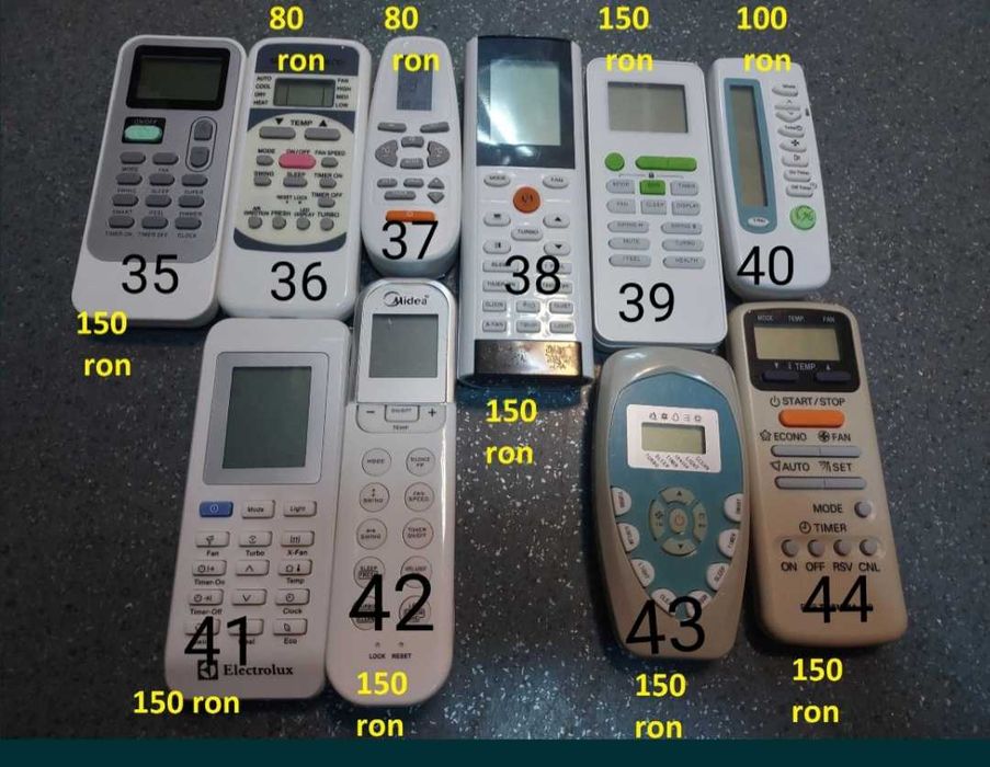 AER Telecomanda Vortex starlight heinner ldk aux inventor clima aplus