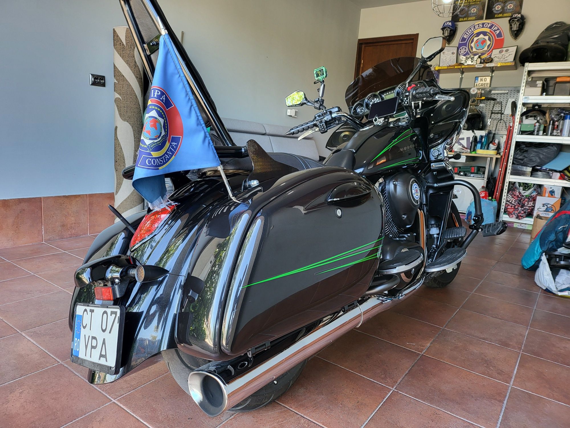Bagger Kawasaki Vaquero  1700 2018
