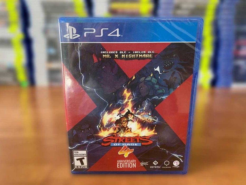 Новый Streets of Rage 4 Anniversary Edition ENG PS4/PS5 Много Игр