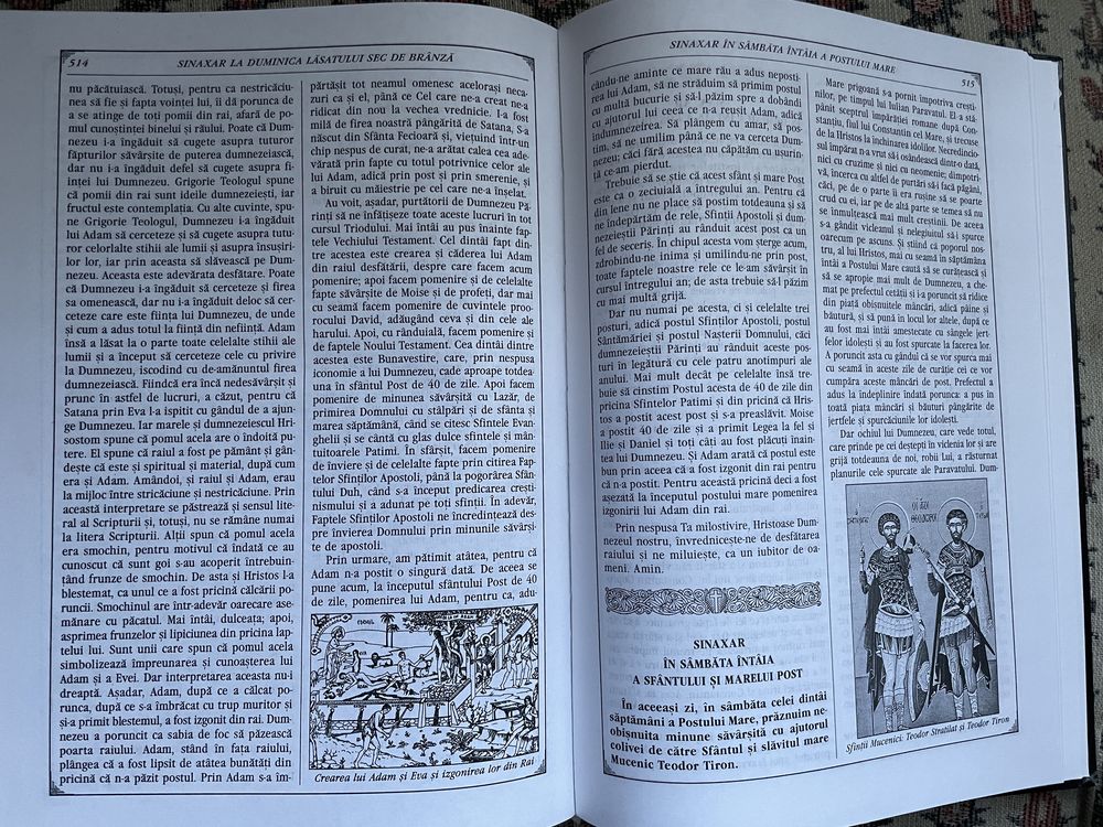 Viețile sfinților de peste tot anul biserica carte religioasă ortodoxă