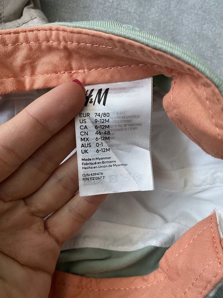 Palarii soare baieti H&M, marimea 74-80