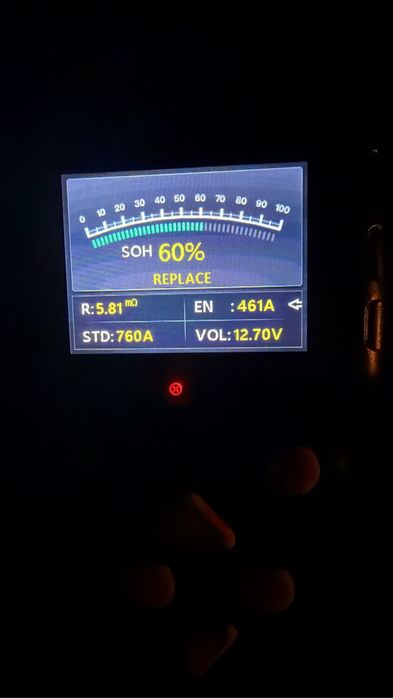 Konnwei kw650 tester acumulator 6v 12 v