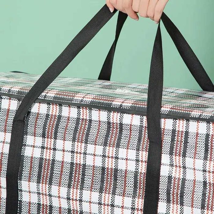 клетчатые сумки для переезда / китайская сумка / хозяйственная сумка