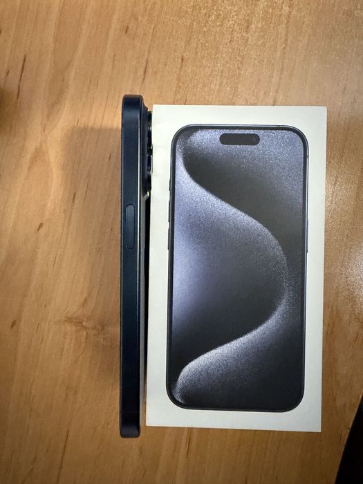 iPhone 15 Pro 128GB,цвят Blue Titanium