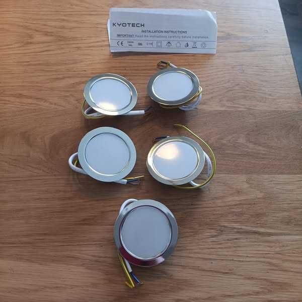 НОВИ! LED лунички G4, 3.5W, 4000K неутрално бяло, IP44, 5 бр/к-кт