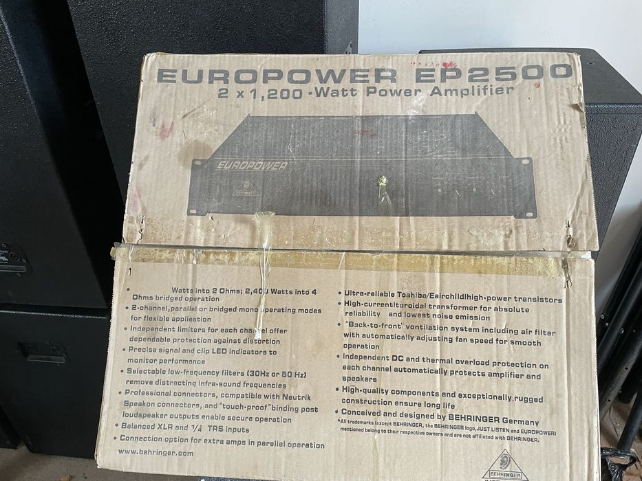 Усилитель europower ep2500