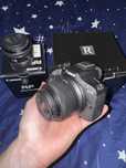 Aparat foto mirrorless Canon EOS R50 + ob. 18-45mm + ob. 50mm F1.8