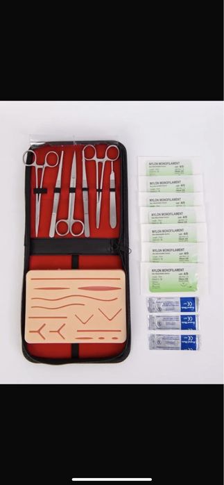 Хирургический набор, тренажер