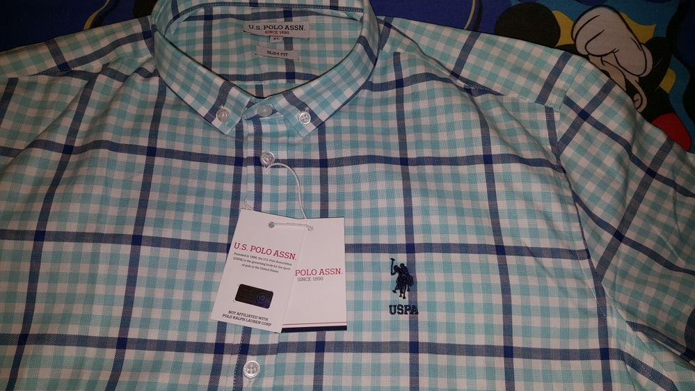 маркови ризи U.s. Polo Assn с дълъг ръкав