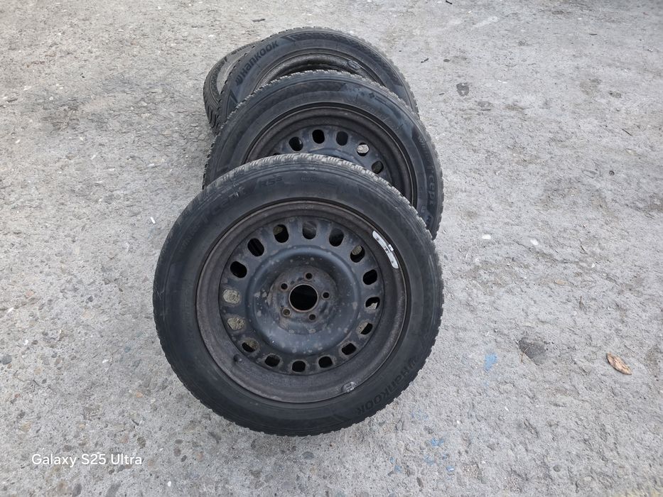 4бр. Железни джанти за CITROEN C5 със зимни гуми 225/55/17