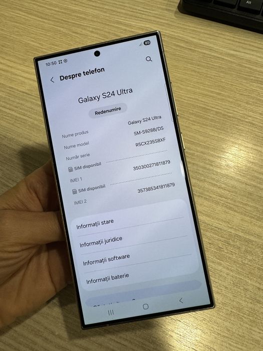 Samsung S24 Ultra, 12GB RAM, 512GB, 5G, Titanium Gray!!!