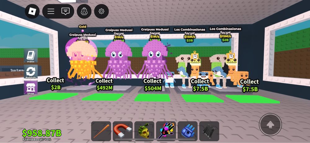 Продам секреток в Steal a brainrot