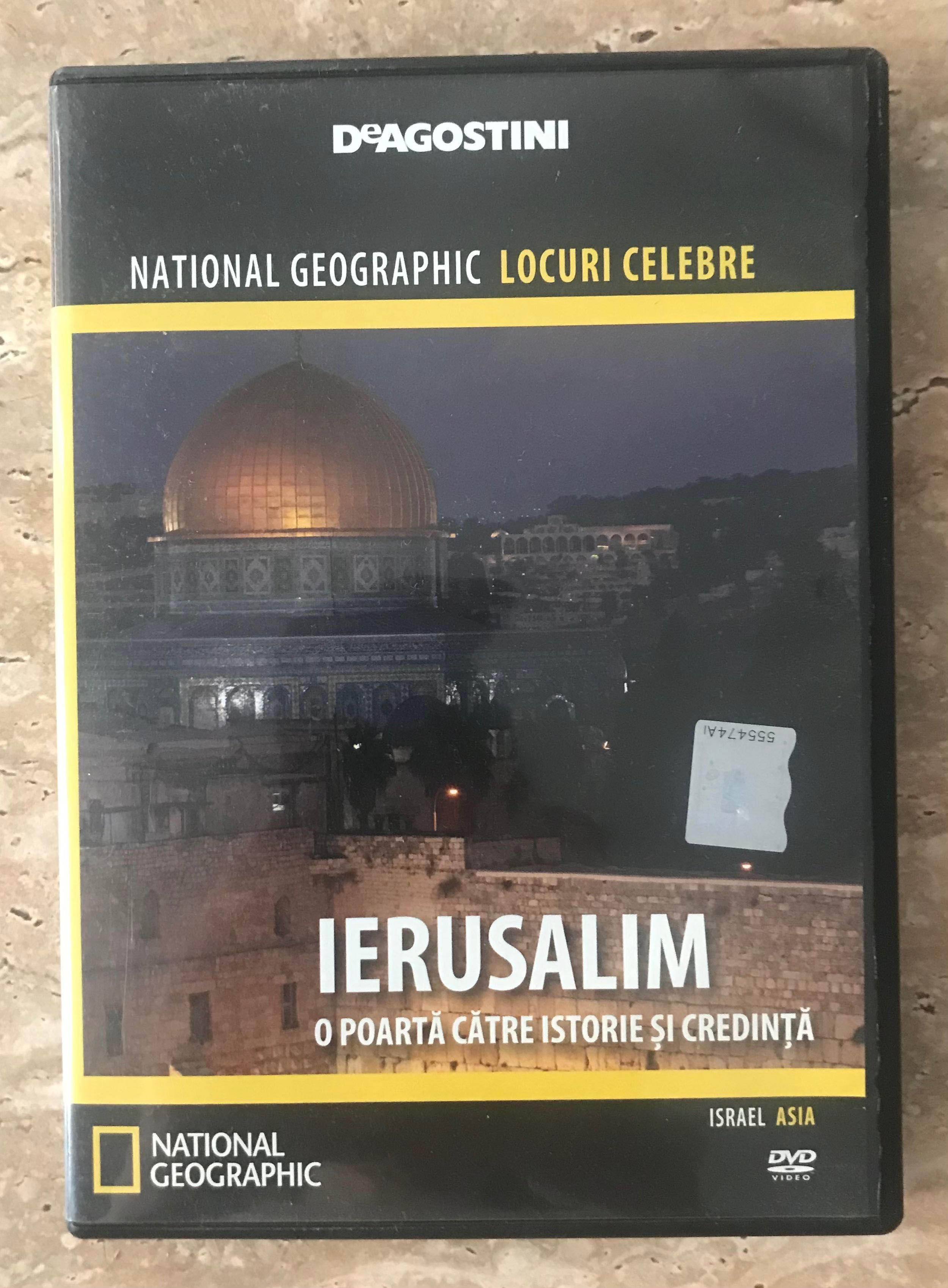 DVD film Locuri celebre Ierusalim