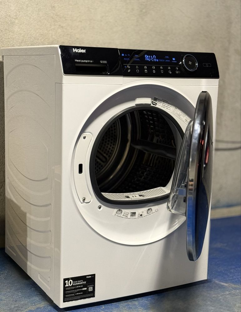 Сушилня Haier HD90-A2979N, Термопомпа, 9 кг, Клас A++, i-Refresh