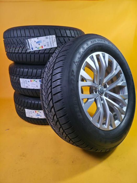 Roti Jante Anvelope 5x112 255/60/18 - DUNLOP OEM VW Touareg NOI 2023