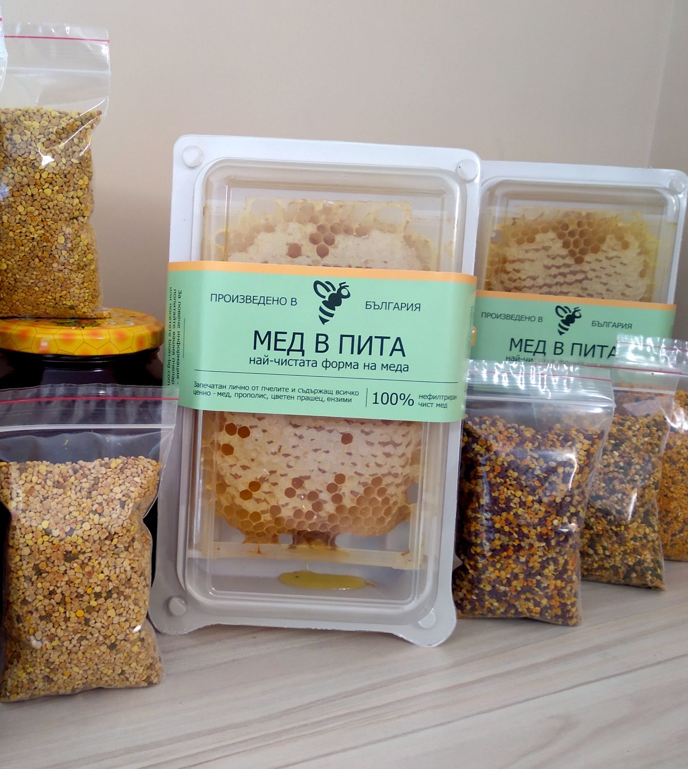 Пчелен Мед и Пчелни продукти директно от пчелина